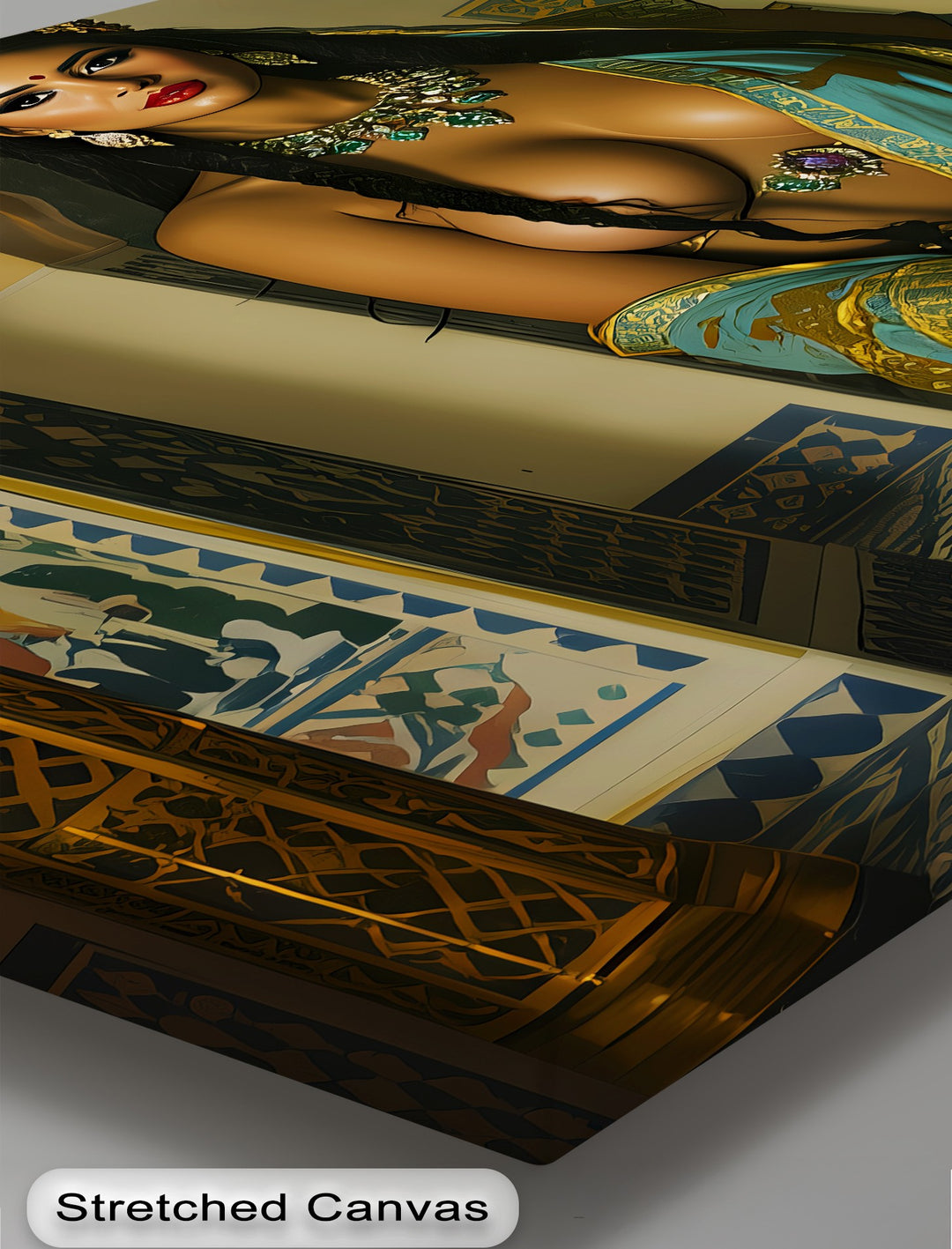 Jewel of the Palace – Erotic Canvas Wall Art | Oversized Wall Art