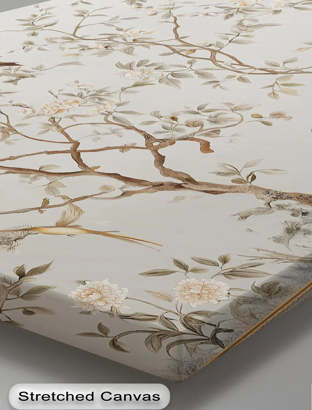 Chinoiserie Blossom Garden with Birds – Canvas Print - MyPhotoStation