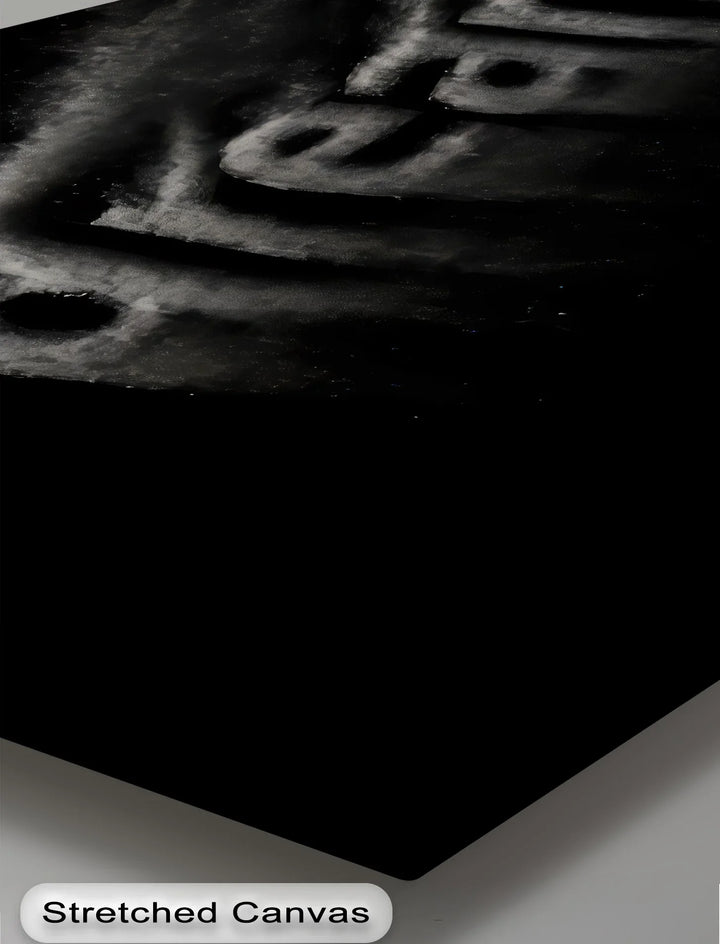 DREAM – Smoky Typographic Canvas Print
