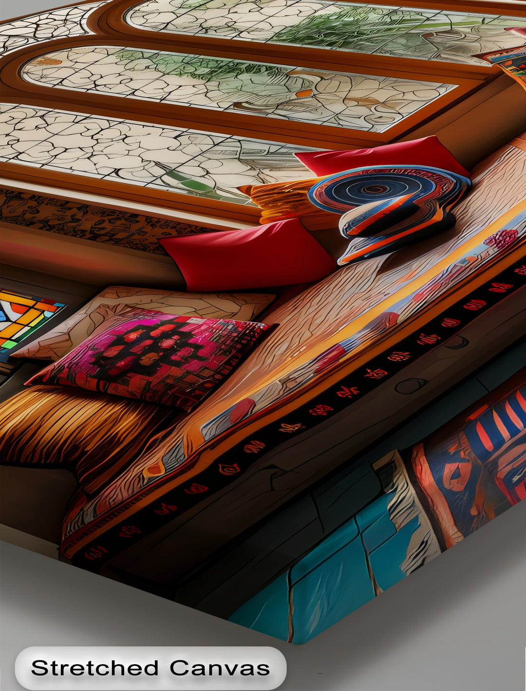 Radiant Persian Nook – Persian Canvas Print