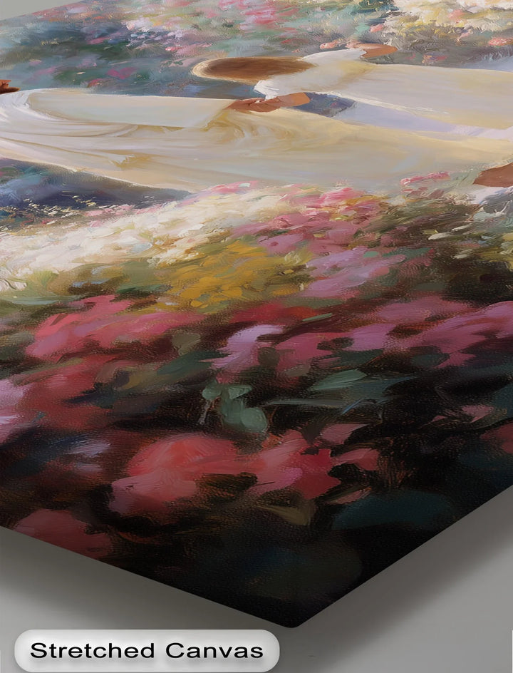 Spiritual faith based canvas print perfect for peaceful home or prayer space

