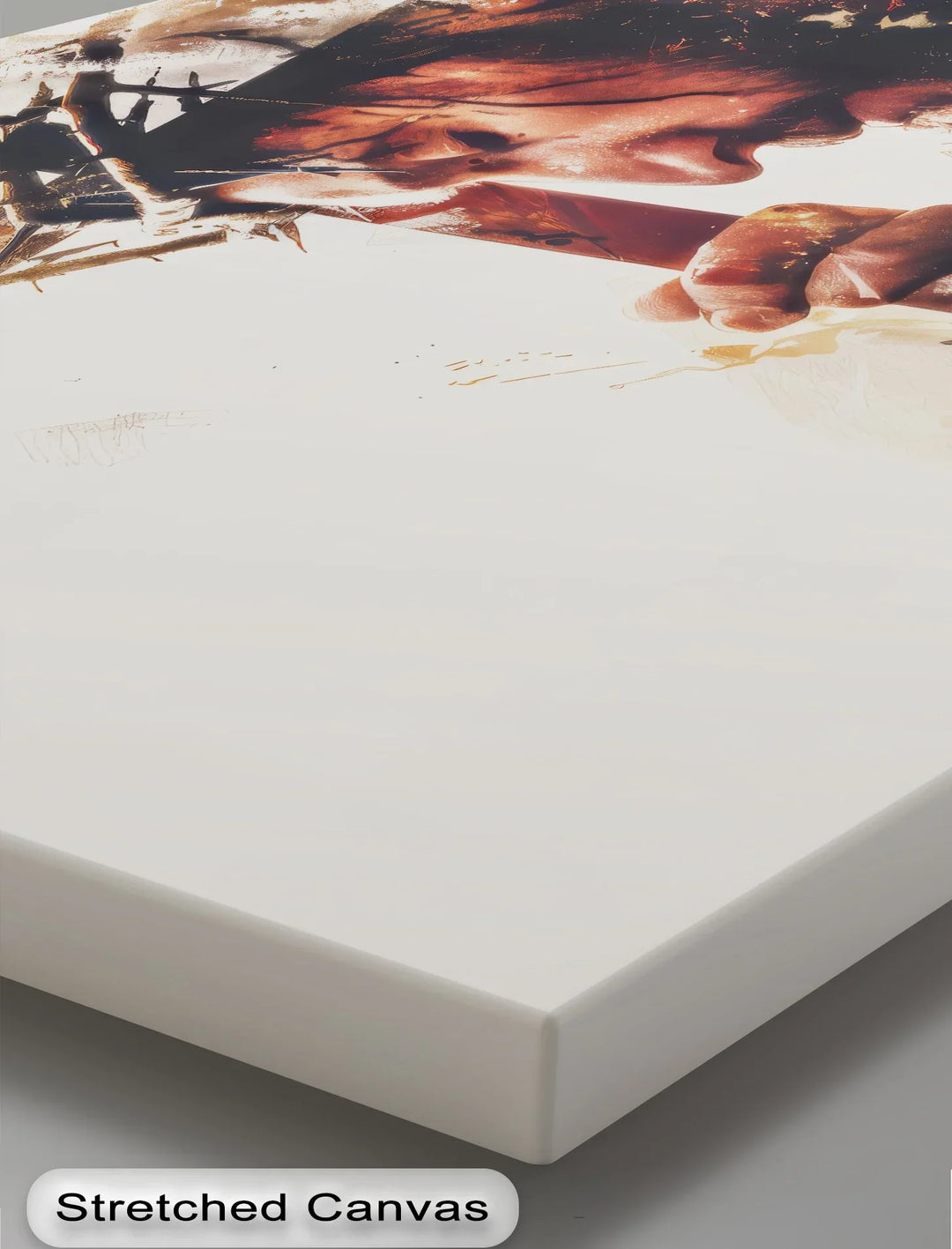 Burden of the Cross – Emotional Jesus Canvas Print