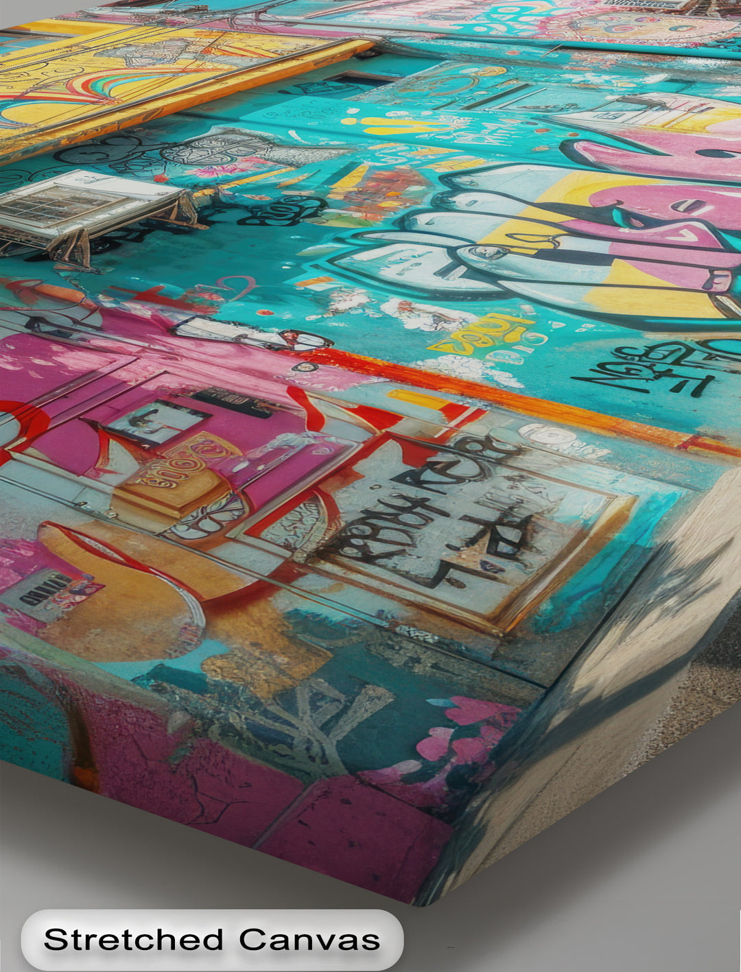 هروب الحمضيات في أمالفي – طباعة قماشية لبستان البرتقال المتوسطي