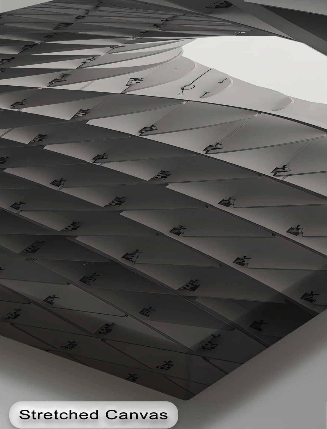 Architectural Geometry – Abstract Structural Canvas Wall Art - MyPhotoStation