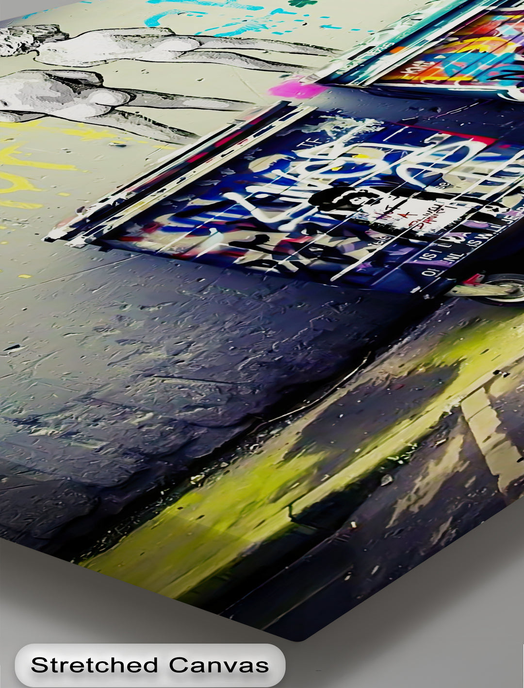 Amalfi Citrus Escape – Stampa su tela con aranceto mediterraneo