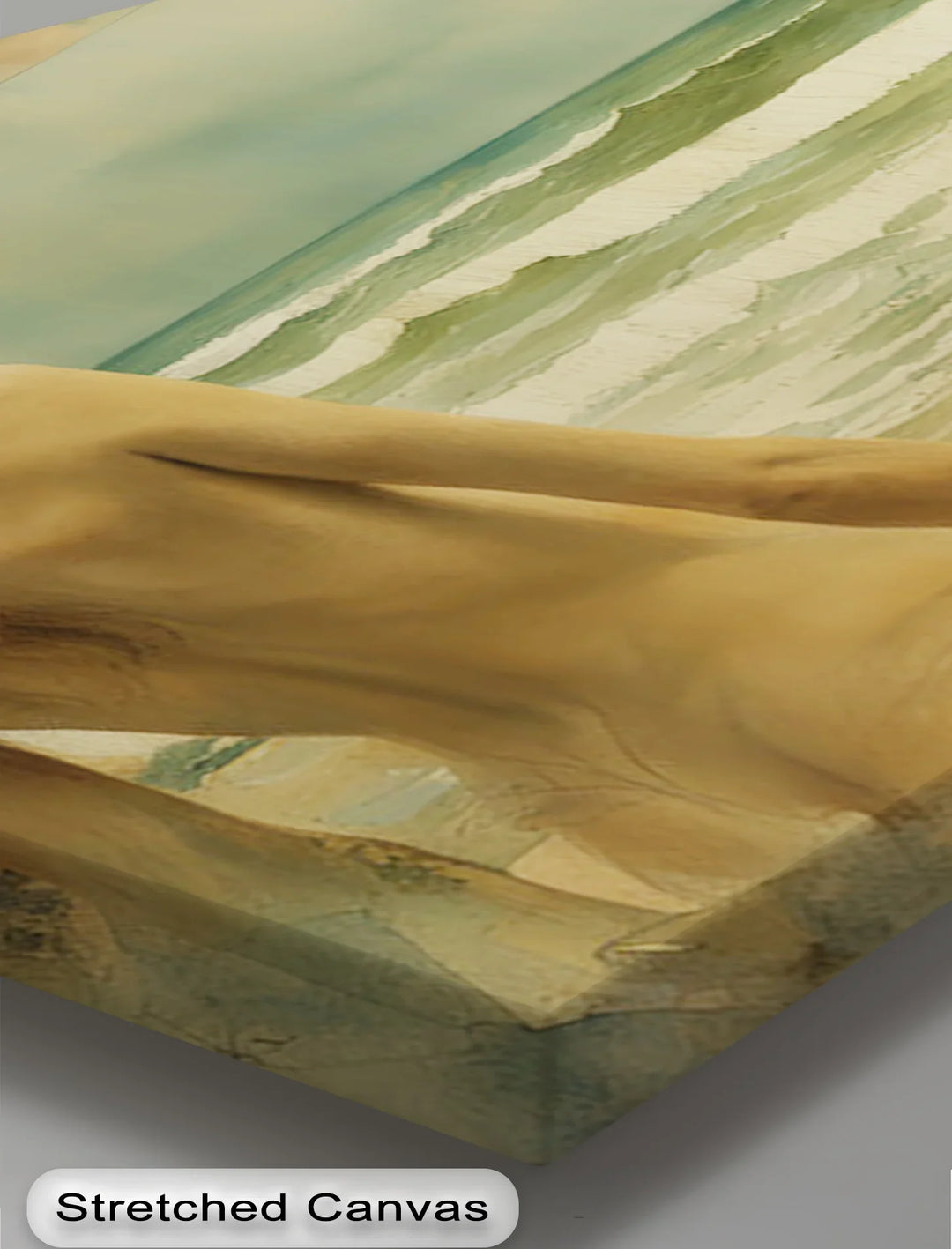 Ocean Muse – Dreamy Nude Seascape Canvas Print - MyPhotoStation