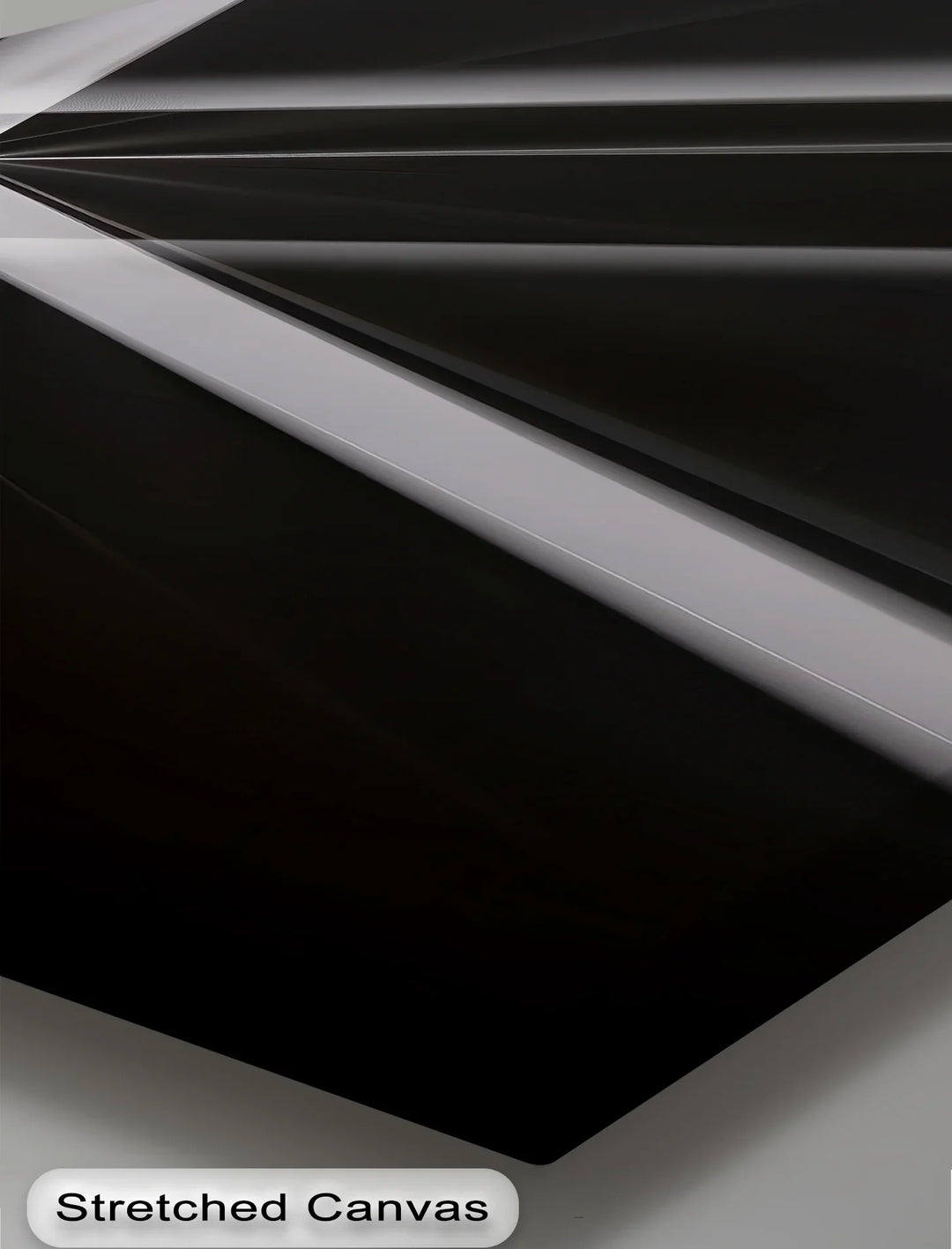 Linear Illumination – minimalist geometric light reflection art print.

