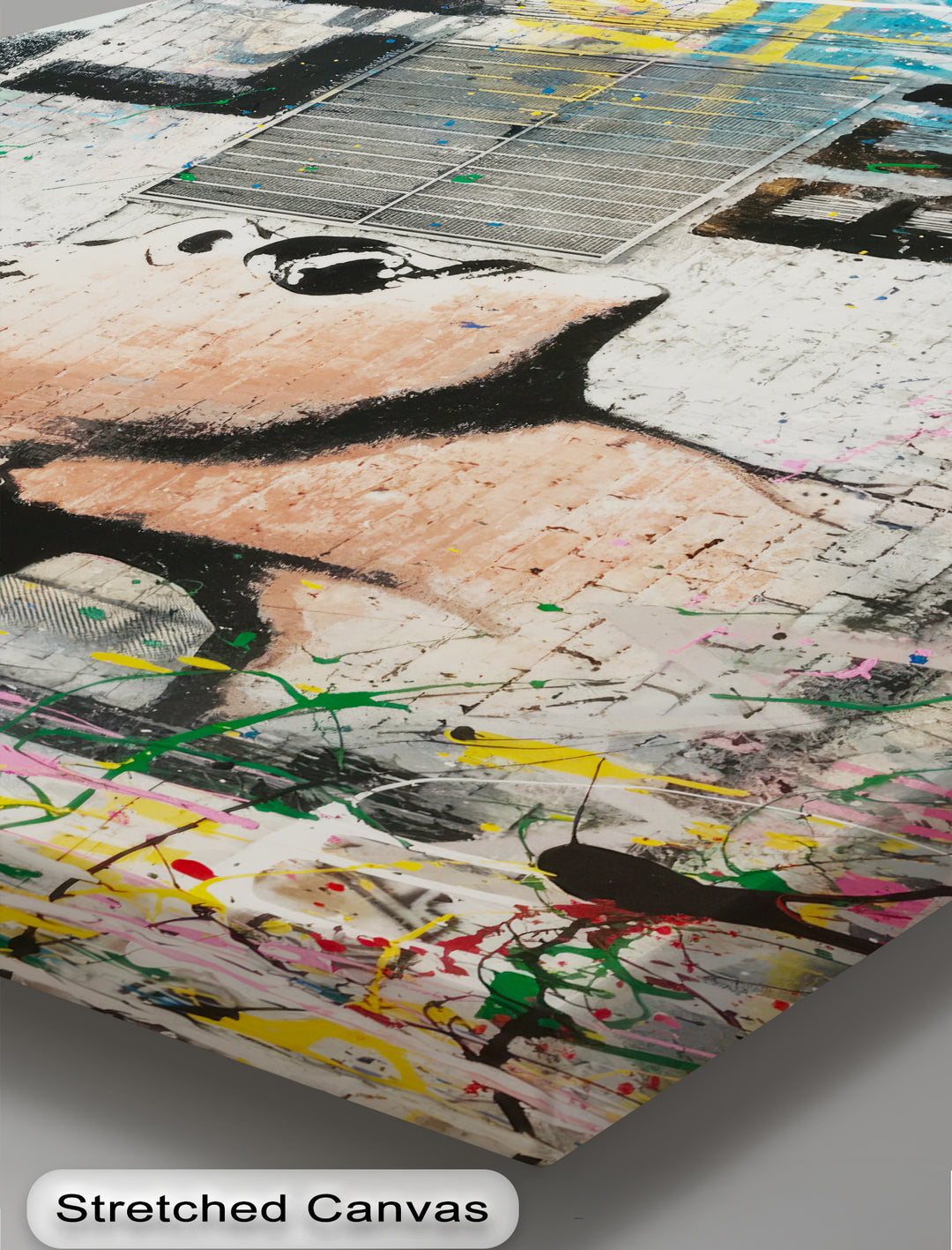 Amalfi Citrus Escape – Stampa su tela con aranceto mediterraneo