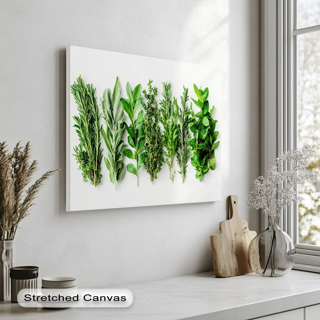 Fresh Herb Medley – Kitchen Canvas Prints - MyPhotoStation