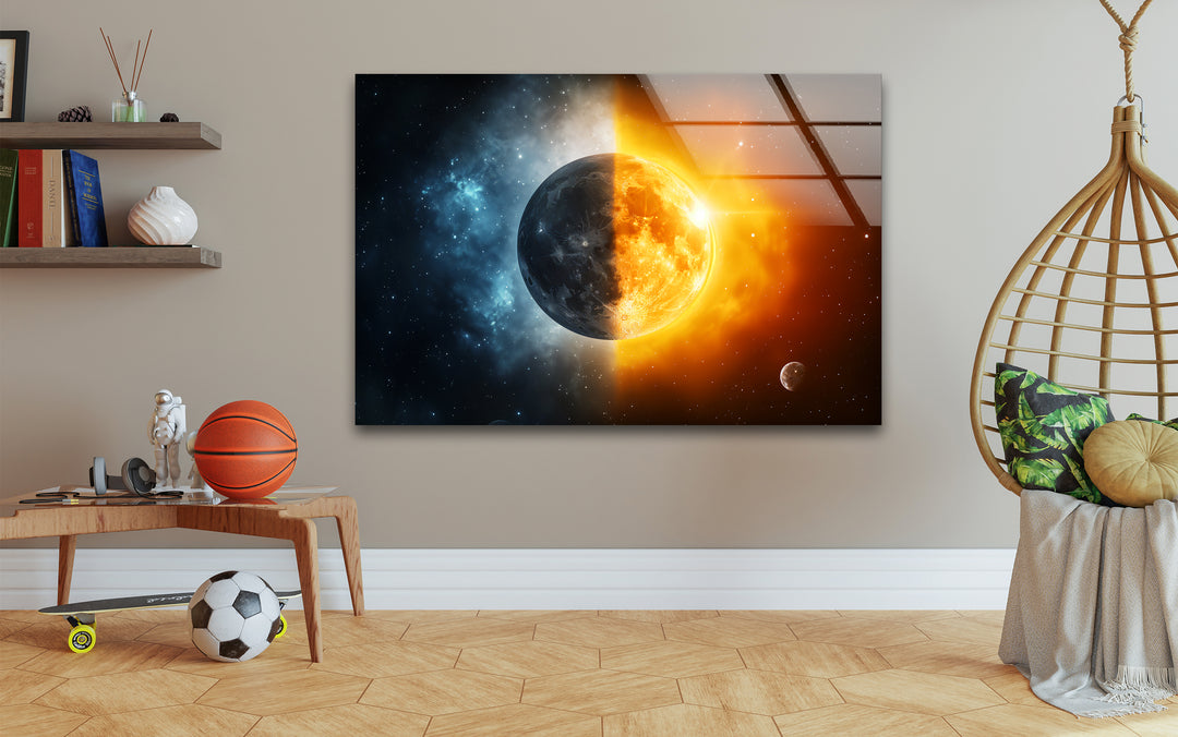Space artwork capturing the beauty and mystery of the universe with stunning details
