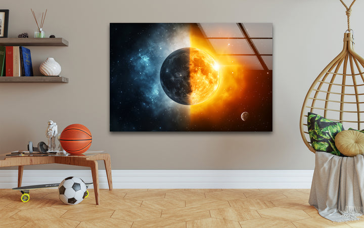 Space artwork capturing the beauty and mystery of the universe with stunning details
