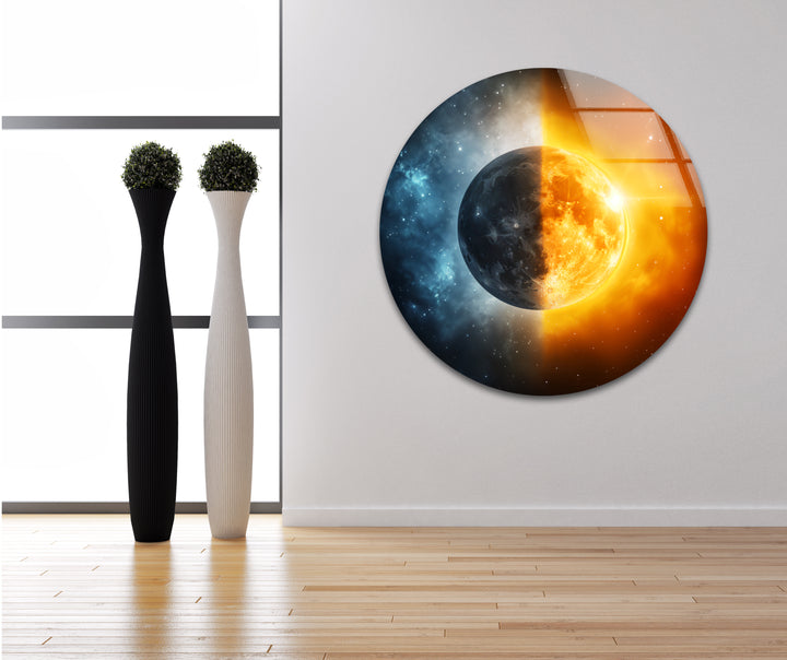Space paintings blending artistic creativity with mesmerizing depictions of outer space
