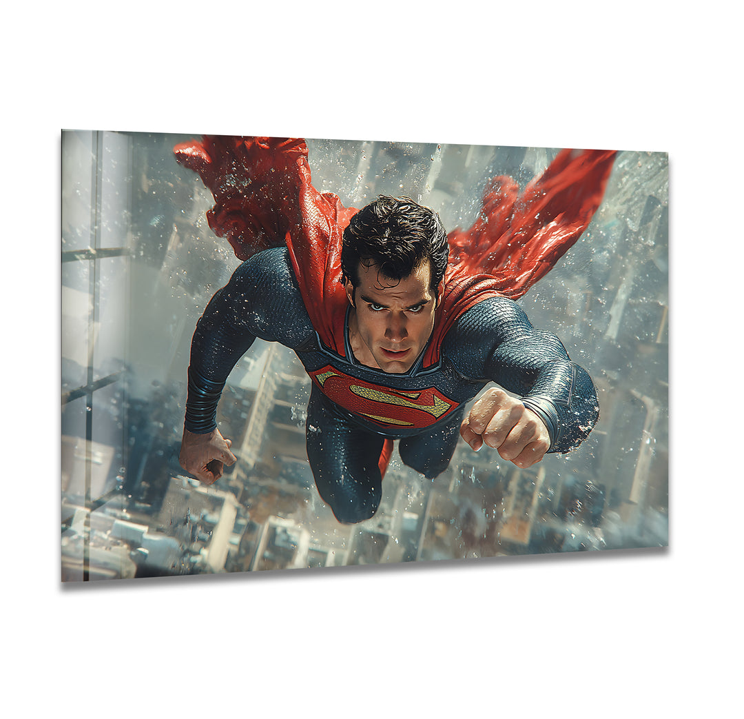 Superheroes art showcasing iconic characters brought to life with bold and vibrant designs
