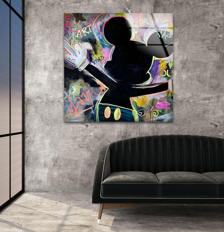 Sweet Expression Glass Wall Art photo print on glass, prints on glass wall art
