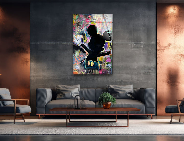 Sweet Expression Glass Wall Art print picture on glass, Tempered Glass Wall Art
