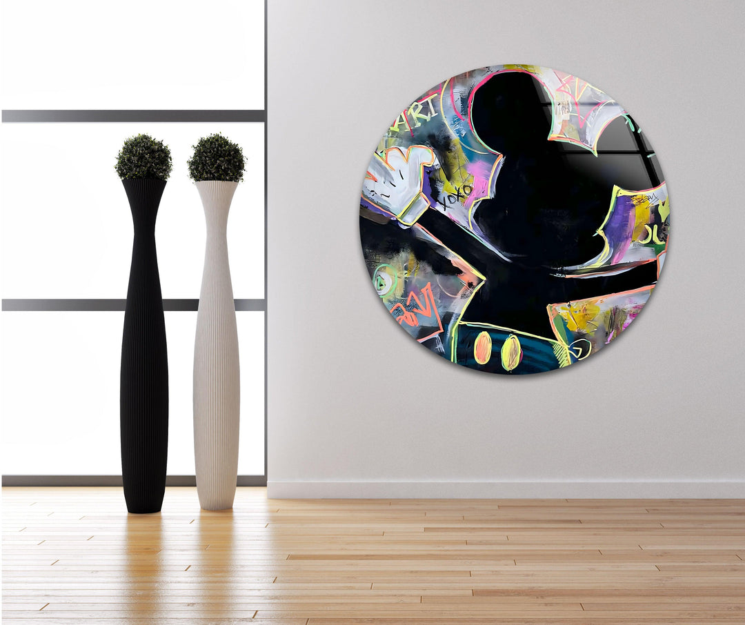 Sweet Expression Glass Wall Art custom glass pictures, glass art prints
