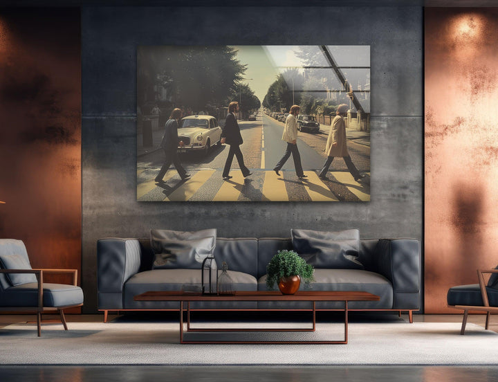 The Beatles Glass Wall Artwork & Cool Decor