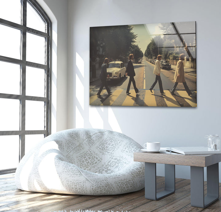The Beatles Cool Abstract Art & Glass Wall Decor