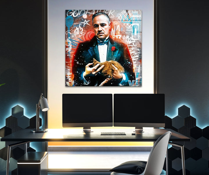 The Godfather Style Vol.2 Glass Wall Art glass photo prints, glass picture prints
