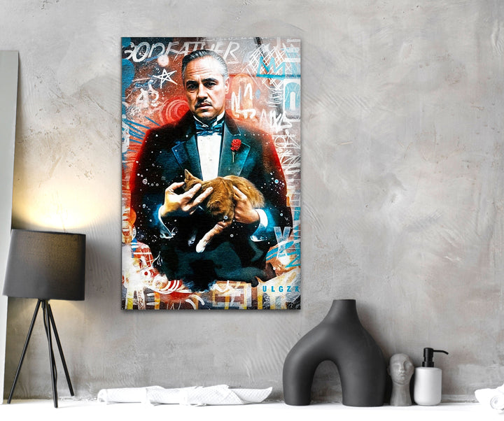 The Godfather Style Vol.2 Glass Wall Art photo print on glass, prints on glass wall art

