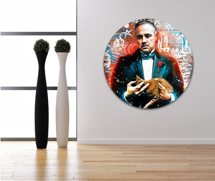 The Godfather Style Vol.2 Glass Wall Art custom glass photo prints, large glass prints
