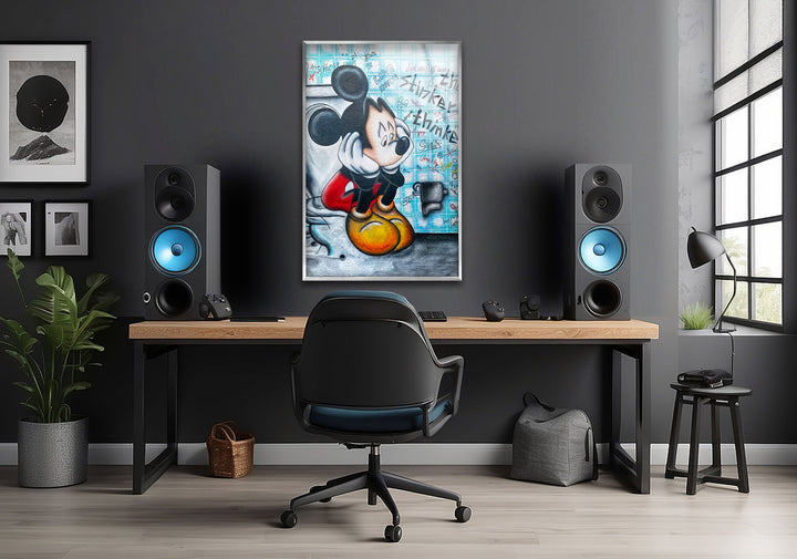 The Stinker Thinker Glass Wall Art Glass Printing Wall Art, Print photos on glass
