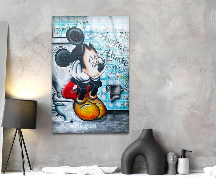 The Stinker Thinker Glass Wall Art glass image printing, glass prints from photos
