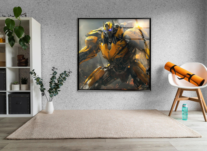 Transformers Bumblebee Print Photographs on Glass Today