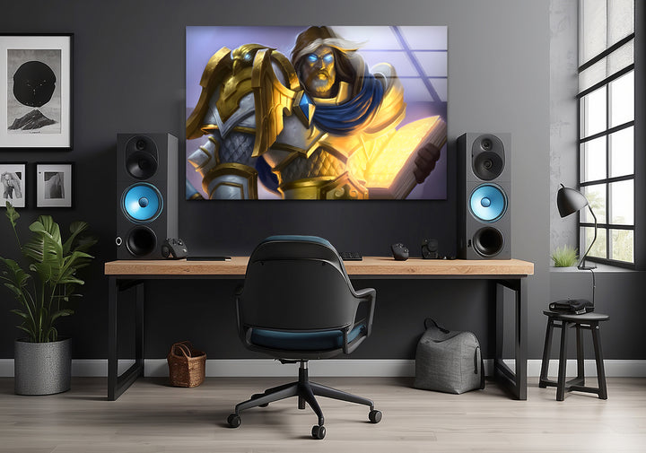 Gaming art prints blending vivid colors and imaginative designs for the ultimate gaming decor style

