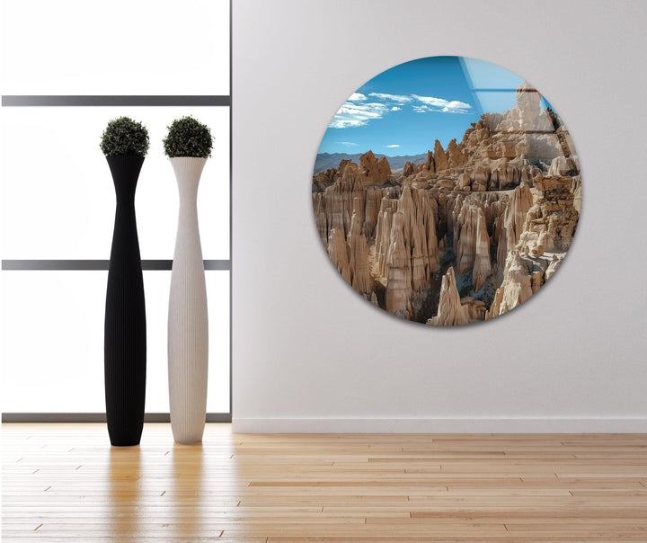 Canyon-themed wall decor highlighting the natural beauty of rocky landscapes.
