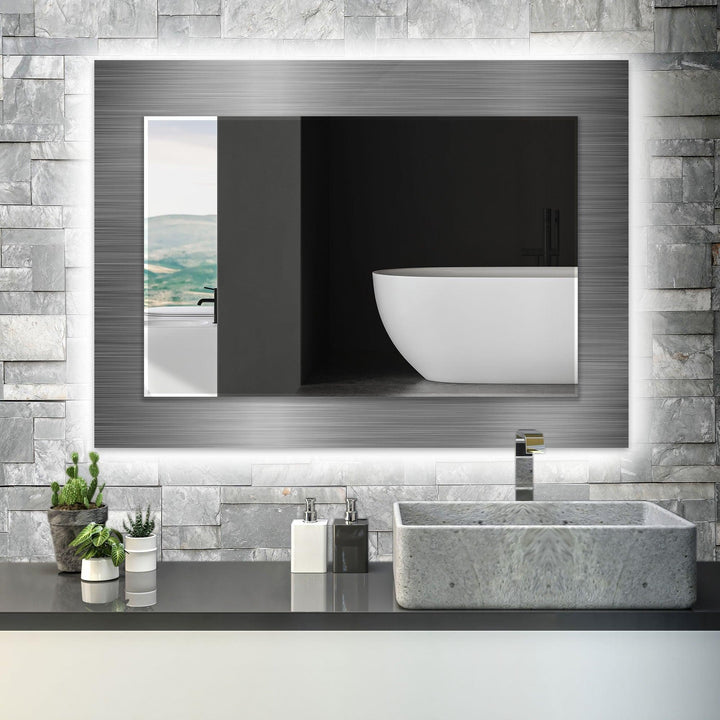 Silver Color Wall Mirror big mirror
