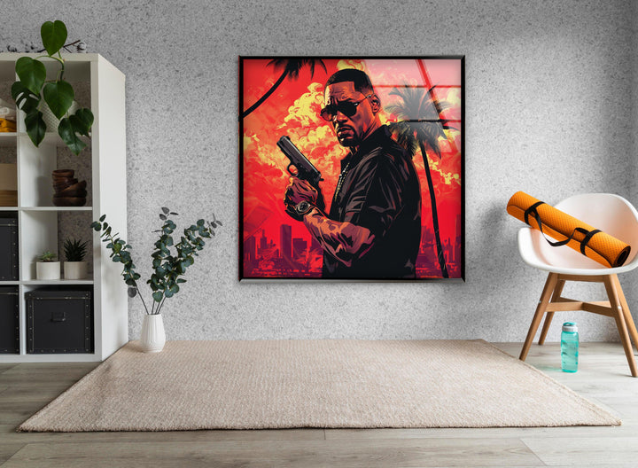 Will Smith Red Glass Wall Art art glass wall art, glass wall art pictures
