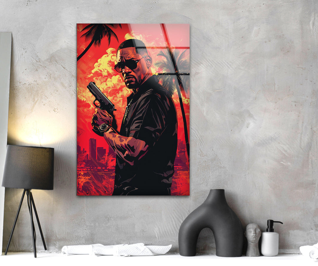Will Smith Red Glass Wall Art glass pictures for Wall, glass prints wall art
