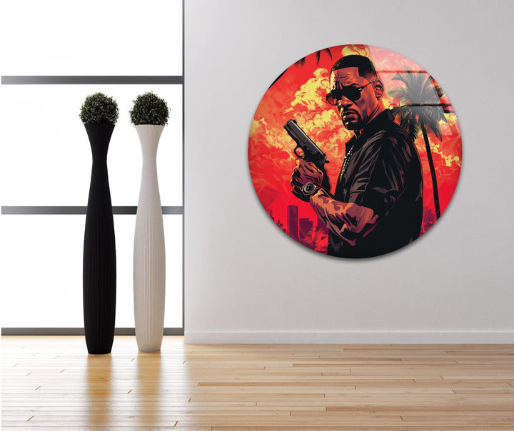 Will Smith Red Glass Wall Art large glass photo prints, glass wall photos
