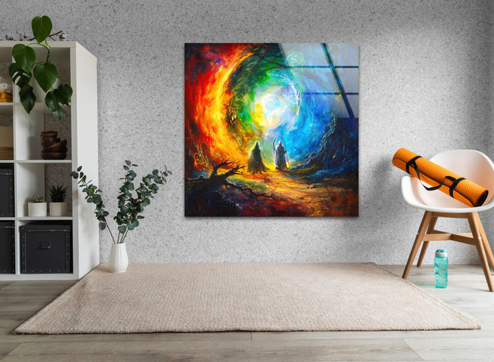 Wizards Cool Abstract Art & Glass Art Prints