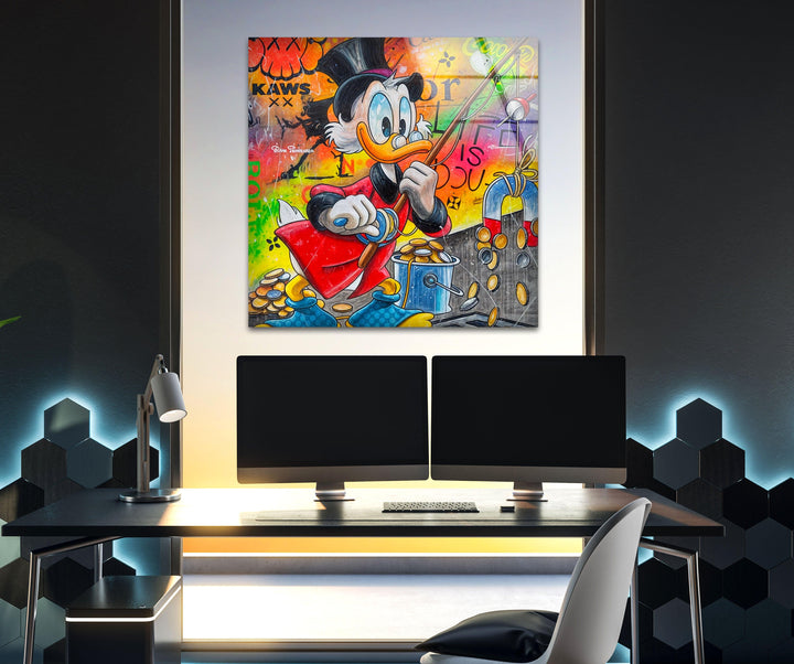 Work Smarter not Harder Glass Wall Art Glass Printing Wall Art, Print photos on glass
