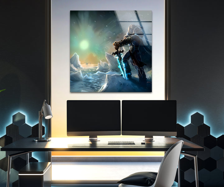 Gaming decor that brings the excitement of video games to life with bold and colorful prints
