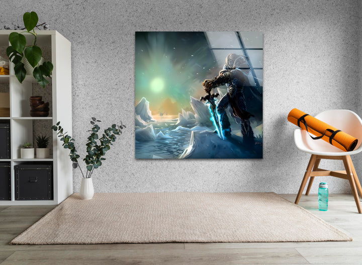Video game art showcasing immersive worlds and characters perfect for gaming decor enthusiasts
