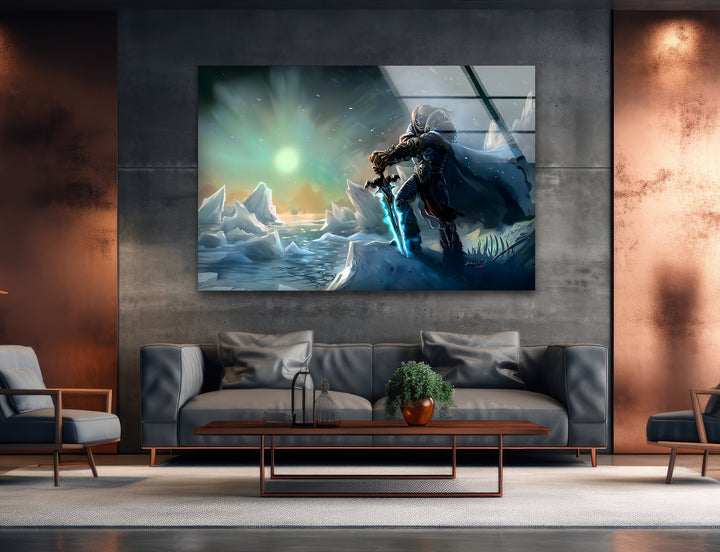 Gamer wall decor featuring unique and detailed video game art to enhance any gaming setup
