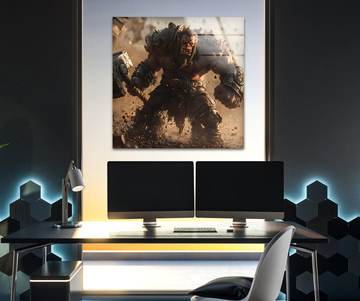 Gaming art prints capturing the essence of adventure and action from iconic video game worlds
