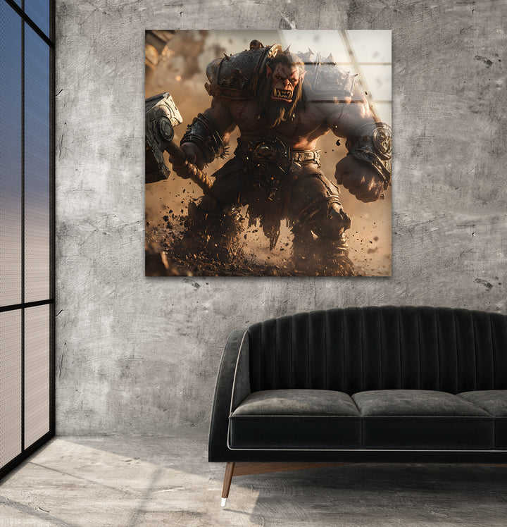 Gaming decor designed for fans of video games, blending creativity with immersive visuals
