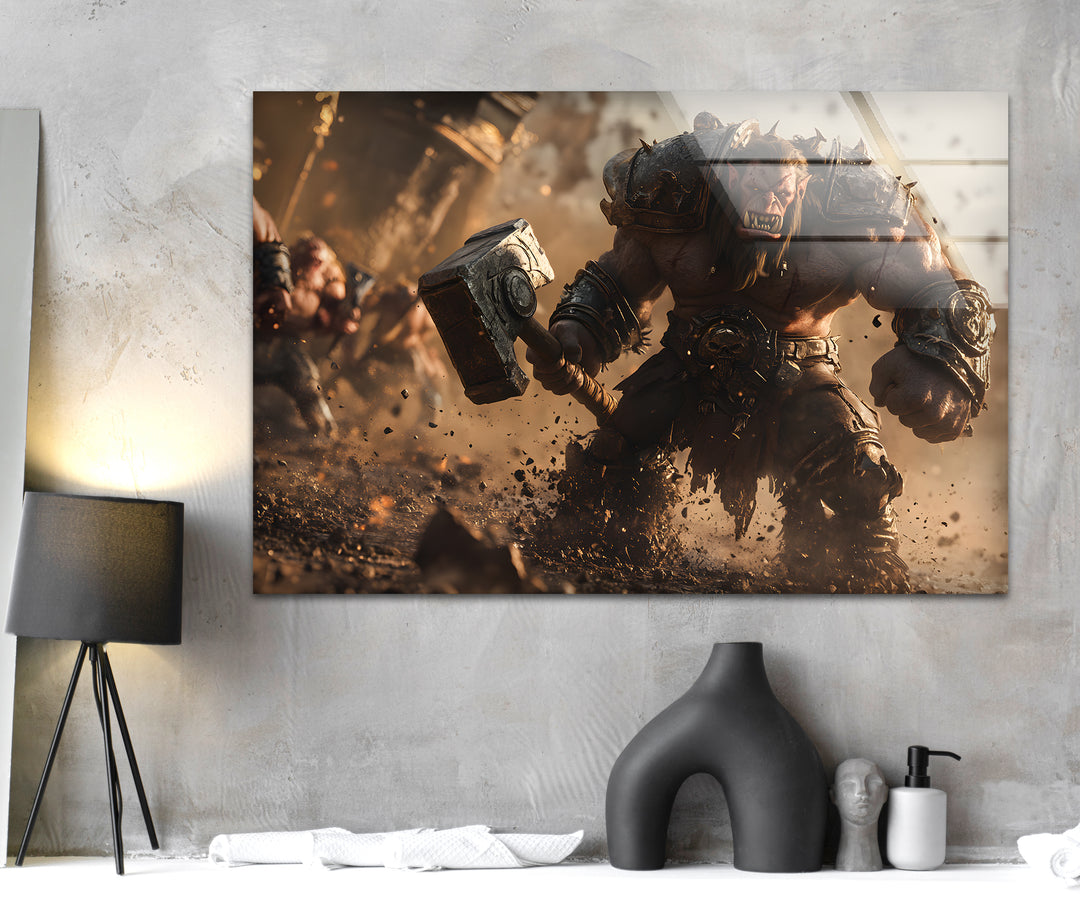 Video game art prints that showcase stunning visuals and epic scenes from popular gaming titles

