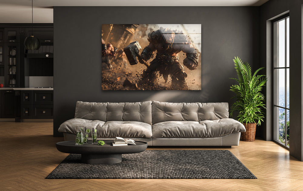 Video game art prints highlighting epic moments and characters from legendary gaming franchises
