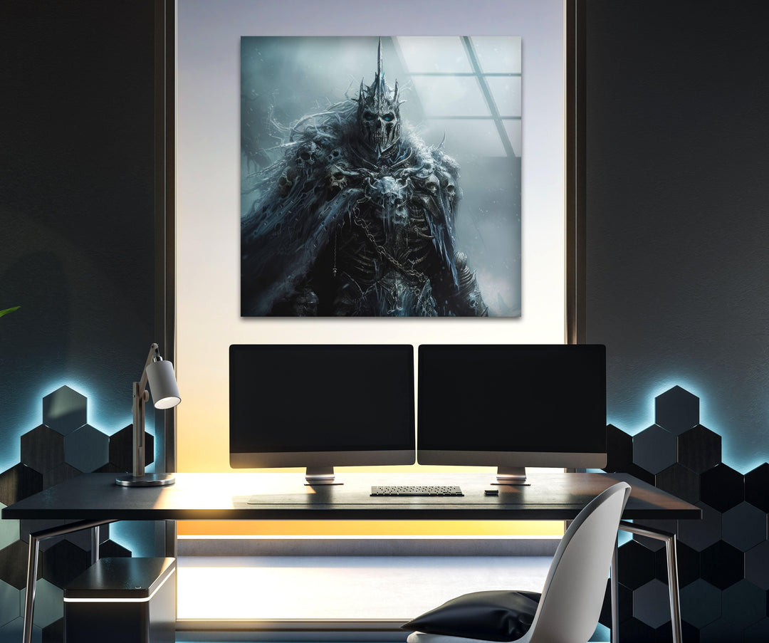 World of Warcraft Wrath of the Lich King Glaswandkunst