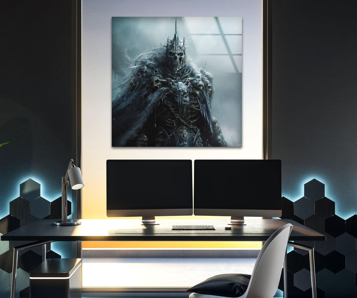 World of Warcraft Wrath of the Lich King Glaswandkunst