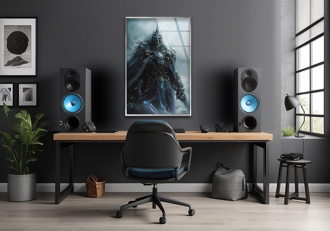 World of Warcraft Wrath of the Lich King Glaswandkunst