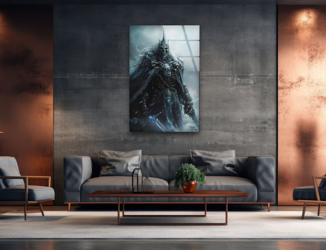 World of Warcraft Wrath of the Lich King Glaswandkunst