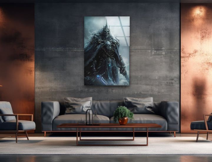 World of Warcraft Wrath of the Lich King Glaswandkunst