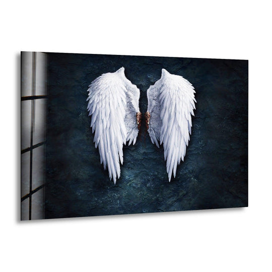 A dark, textured background with subtle blue undertones for best glass art.