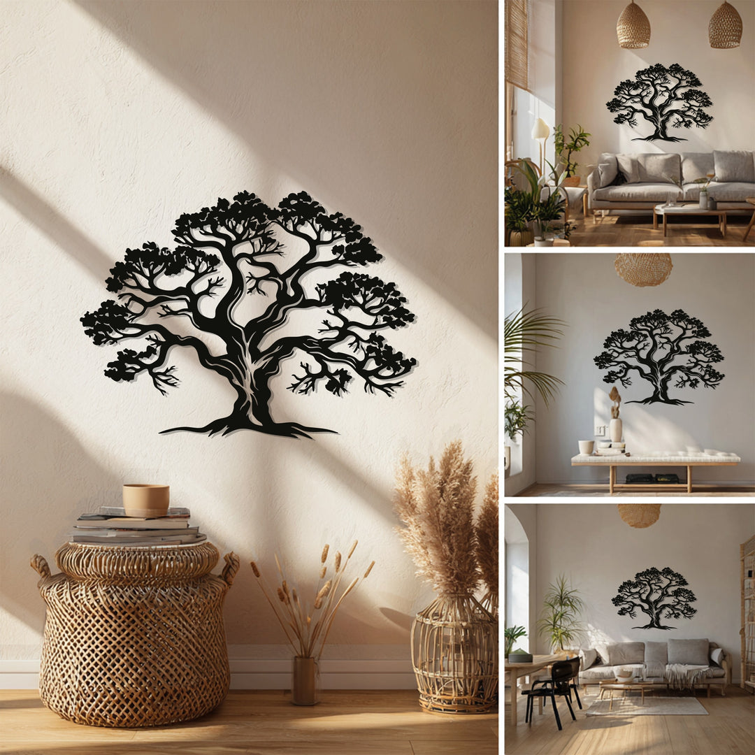 Majestic Tree of Life – Nature Metal Wall Art